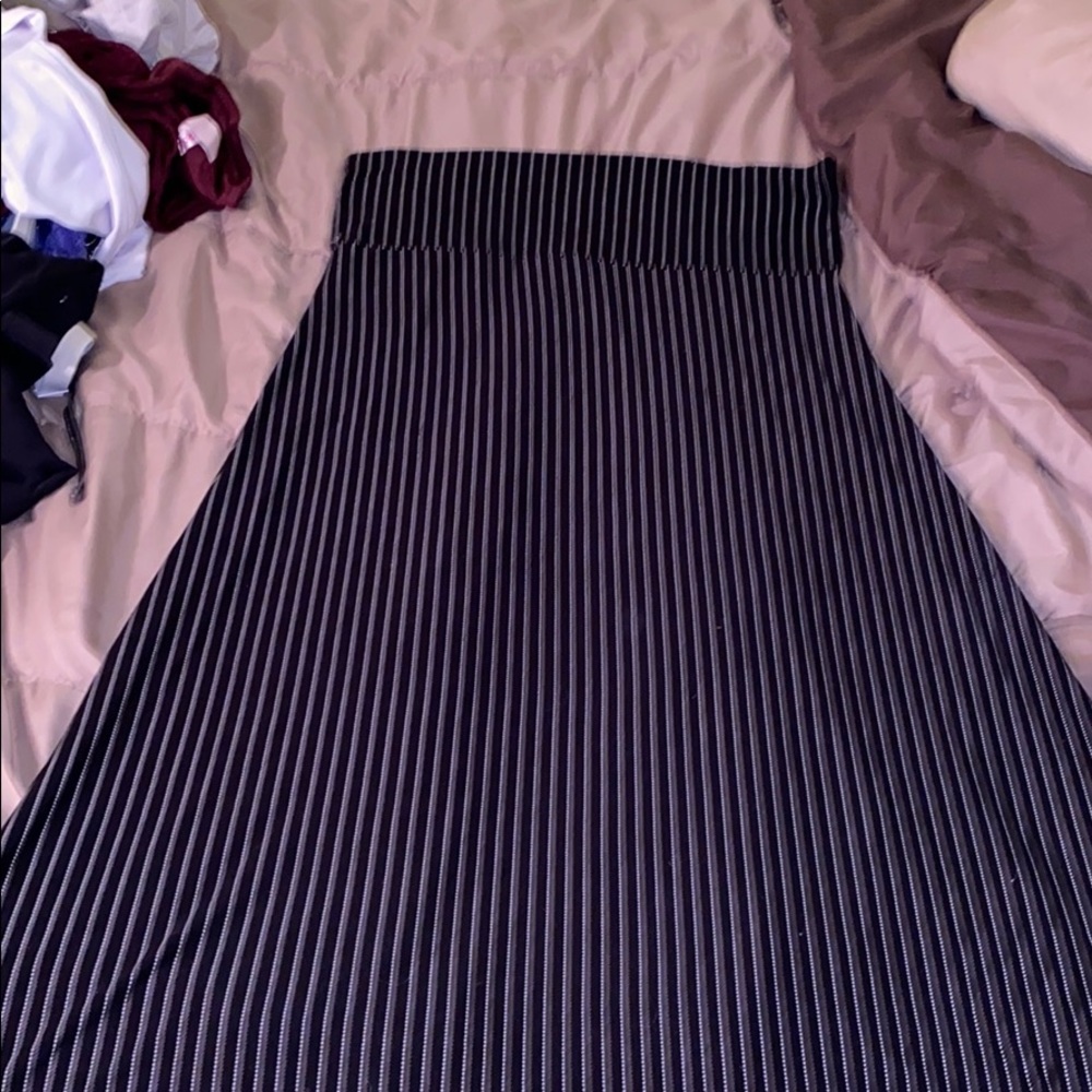 Very long skirt